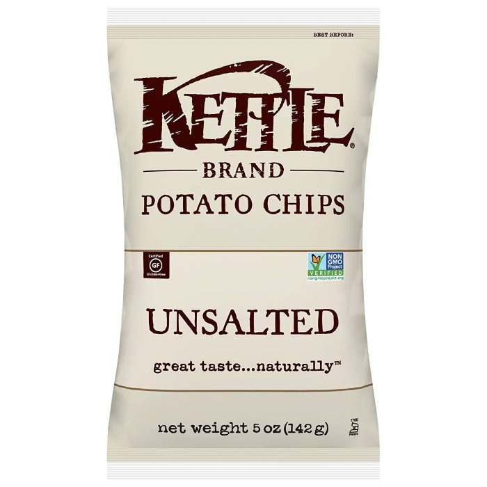 Wasserkocher Lebensmittel – Chip Kartoffel kein Salz 5 Oz – Packung mit 15