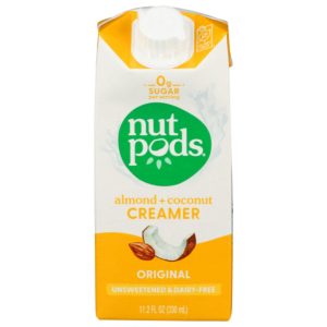 Nutpods Milchfreier Cremeer original ungesüßt 11.2 fo – Packung mit 12 Stück