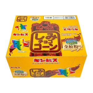 Ginbis “Shimi Choco Mais-Stäbchen 15 Stäbe in 1 Box