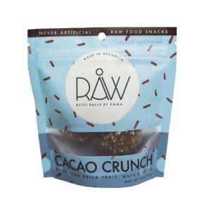 Cacao Crunch rohe Glücksbällchenbeutel – 20 x 1 Beutel – 2oz