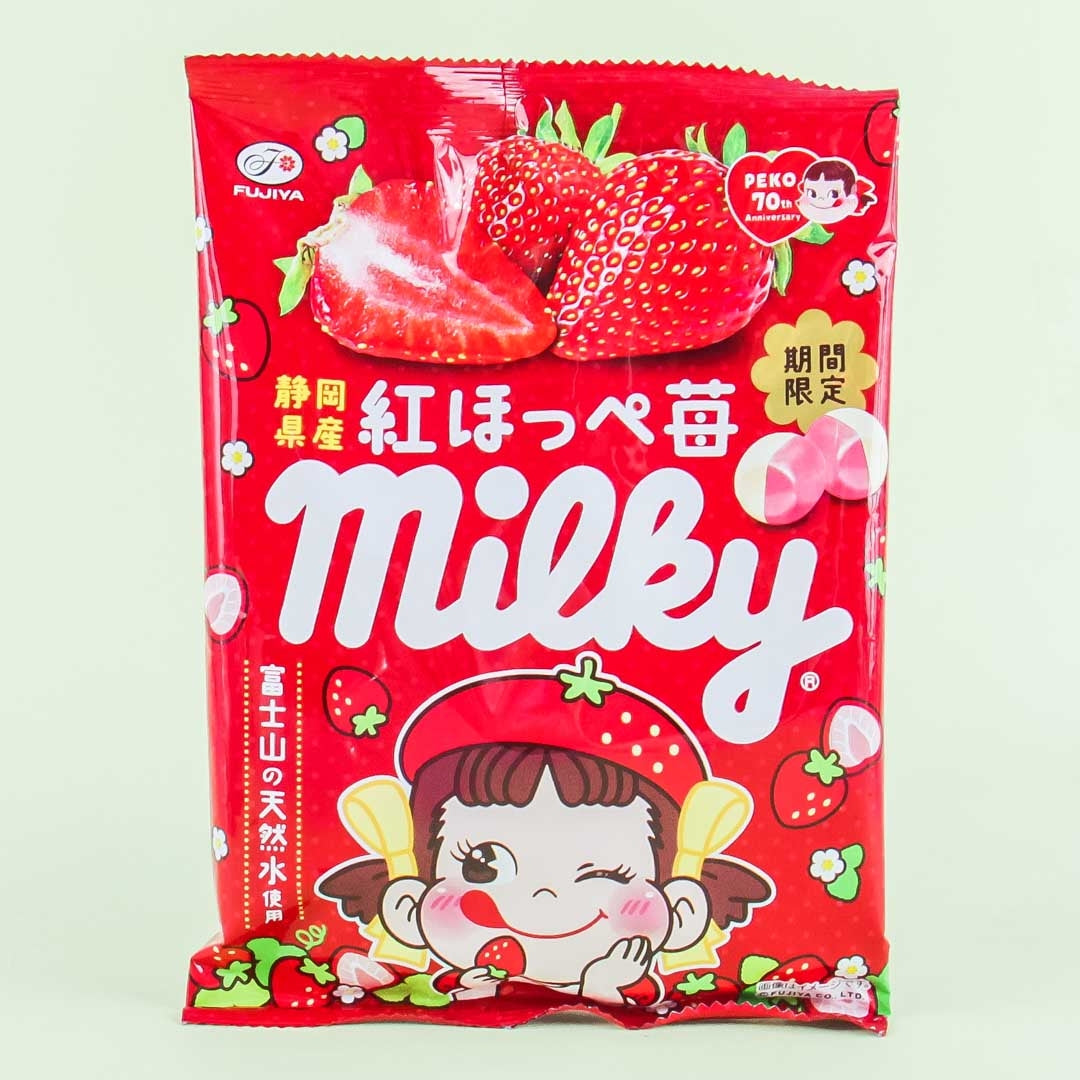 Milky Peko-Chan Benihoppe Erdbeeren