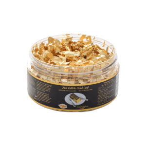 Gold essbare Blattgold Flocken – 24K