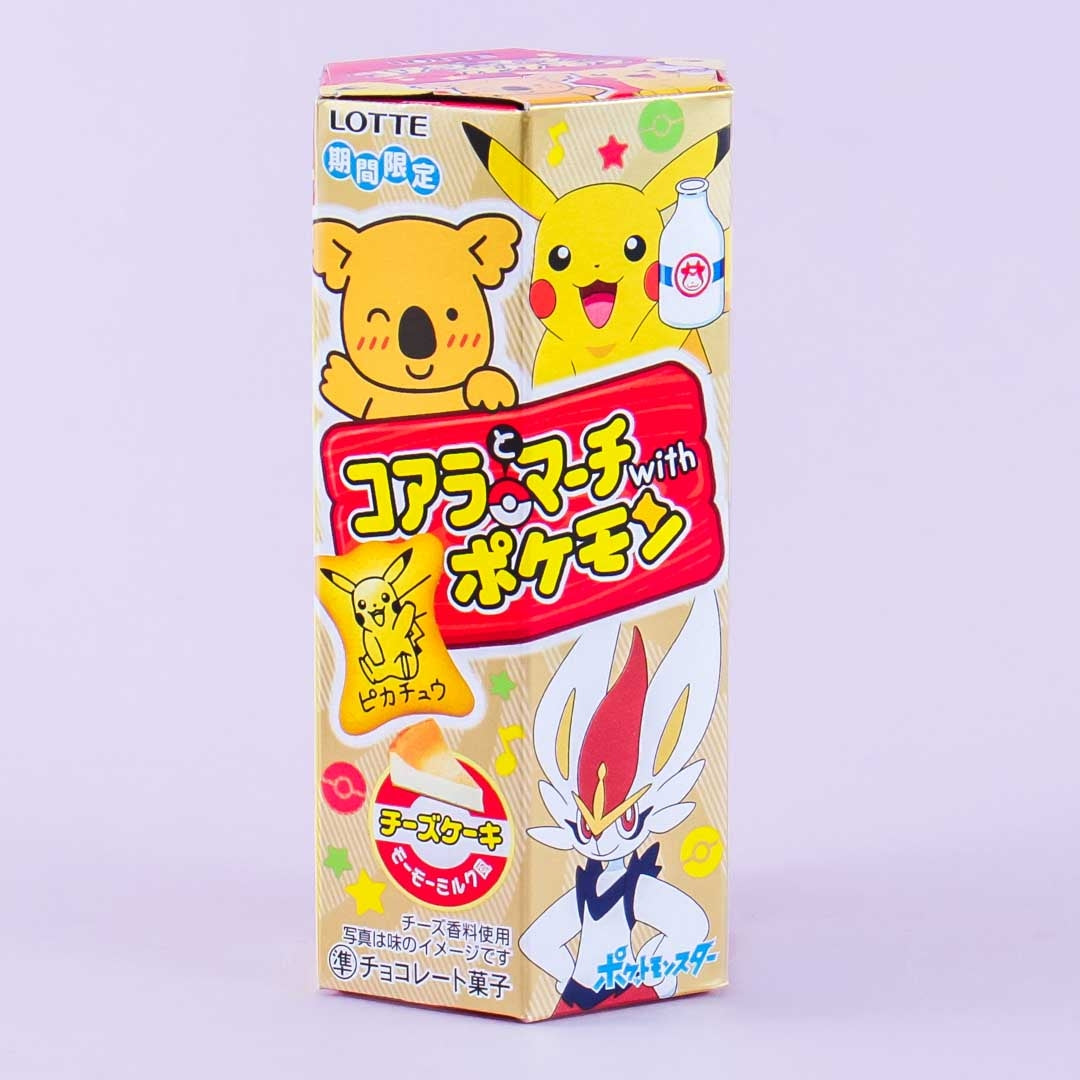 Koala's March Pokémon Kekse – Käsekuchen Milch
