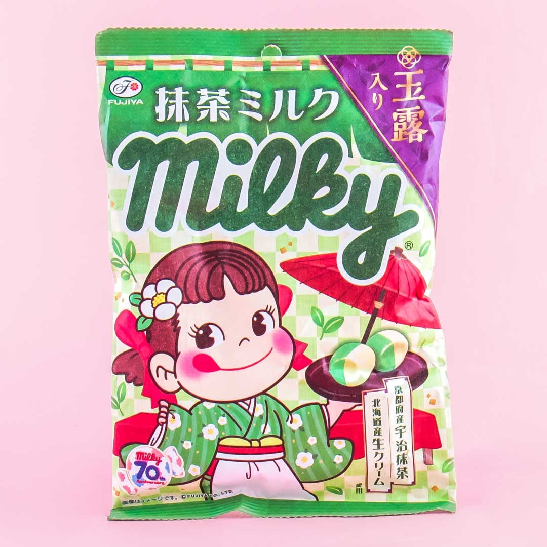 Milky Peko-Chan Süßigkeiten – Matcha