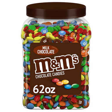 M&M's Milchschokolade M&M Süßigkeiten, 62 oz