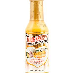 Marie Sharp’s Orangenpulpe Habanero scharfe Sauce, . – 5oz