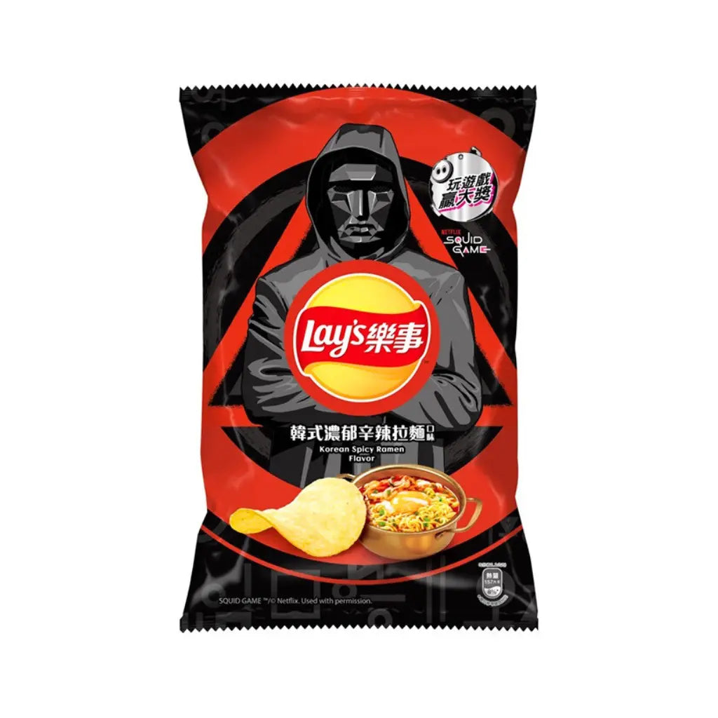 Lays Koreanisch scharf Ramen