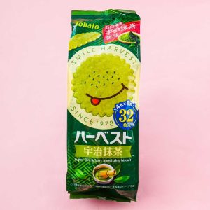 Tohato Smile Harvest Super Thin Biscuit Beutel – uji matcha