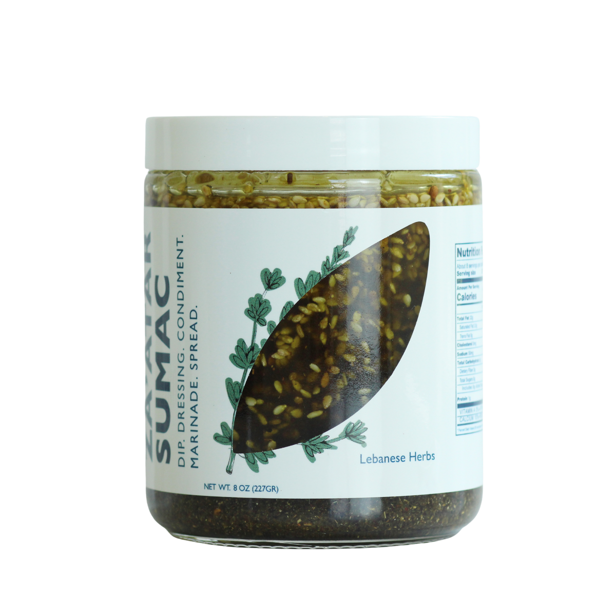 Sohha Za'atar Sumac Öldose – 6 Gläser Case