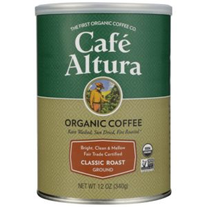 Cafe Altura – Bio gerösteter Kaffee gemahlener Klassiker, 12 Oz