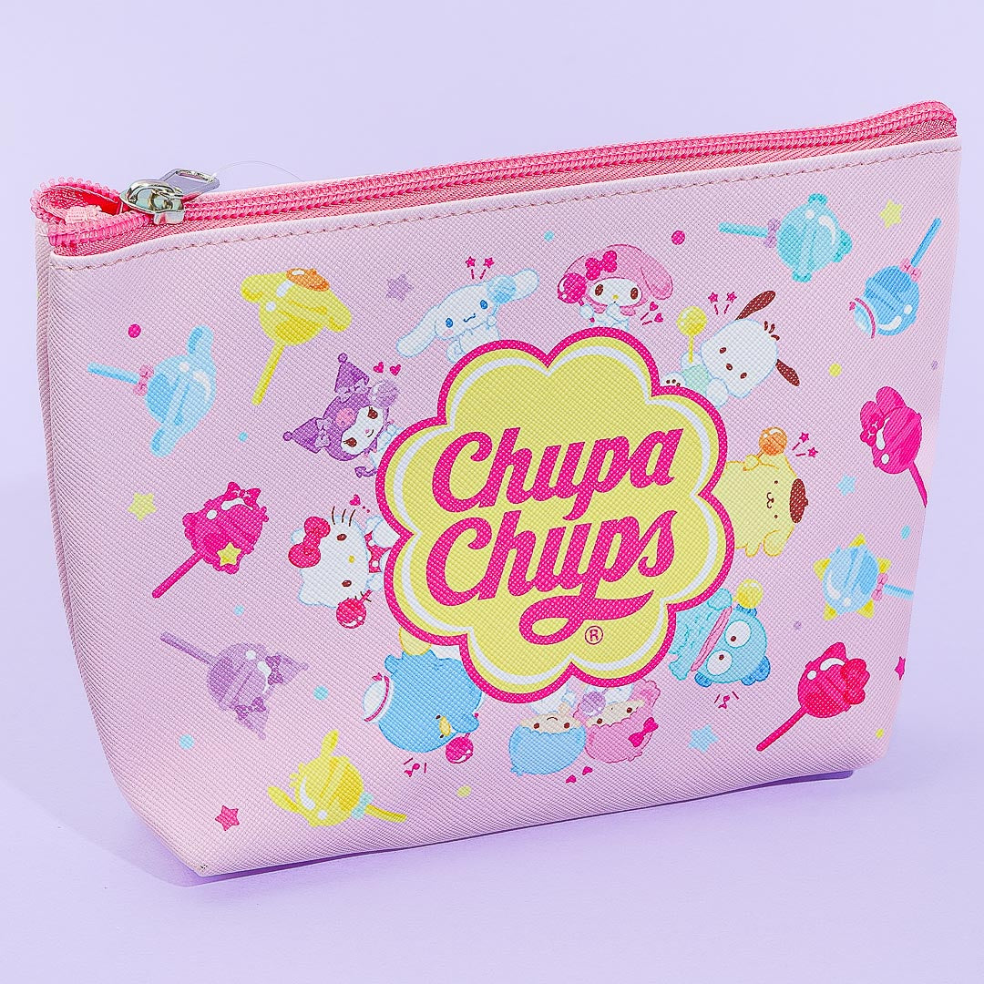 Sanrio Zeichen x Chupa Chups Kosmetiktasche – Rosa