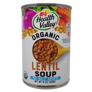 Health Valley Linsensuppe - kein Salz hinzugefügt