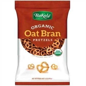Bakol Bio Haferkleie Brezeln gesalzen, 8 oz