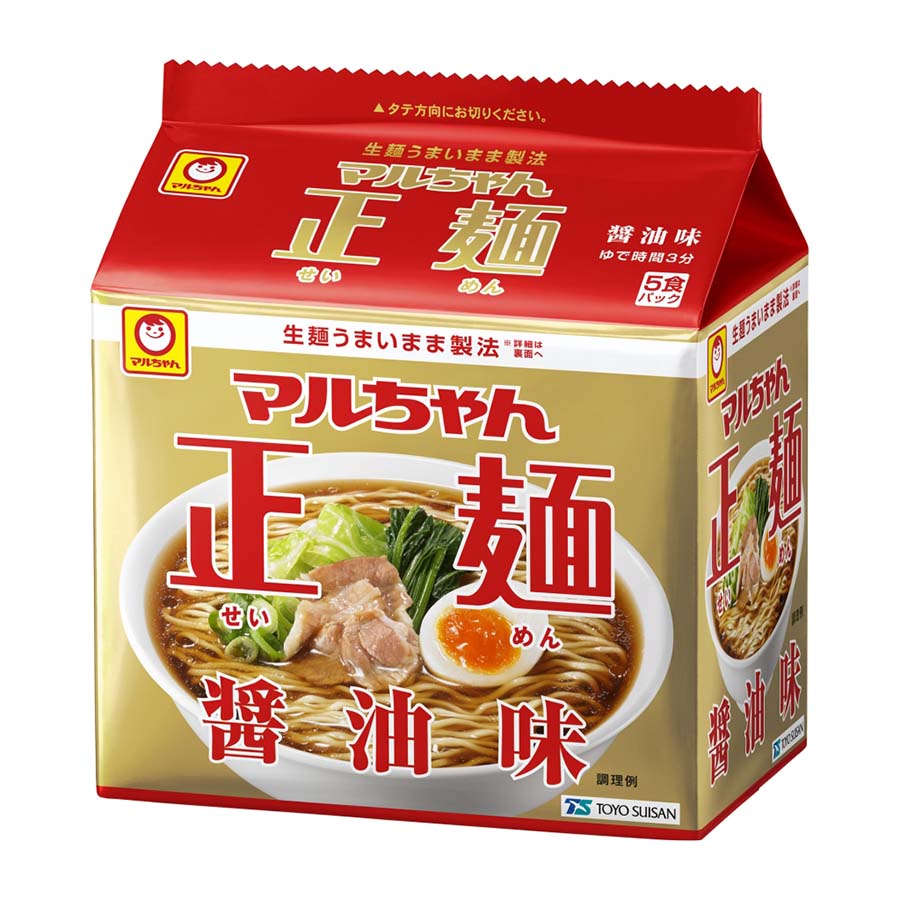 Maruchan Seimen Sojasauce aromatisiert 5er Packung x1 Instant-Nudeln in Japan hergestellt