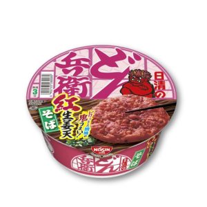Nissin donbei – eingelegter Ingwer tempura soba [begrenzte Ausgabe]