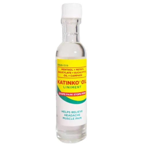 Katinko – Öl – Liniment – Stoppt Schmerzen, stoppt Juckreiz – Hilft, Kopfschmerzen Muskelschmerzen zu lindern – 35 ML