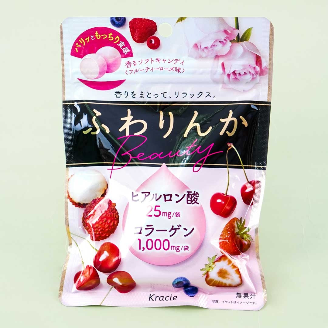 Kracie Fuwarinka Schönheit Süßigkeiten – Rose