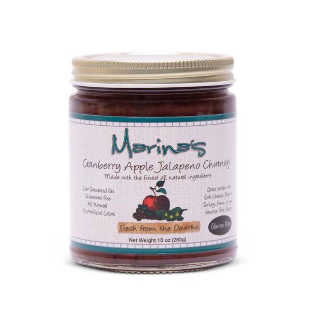Marina's Cranberry / Apfel Jalapeno Chutney – 12 x 10 Unzen