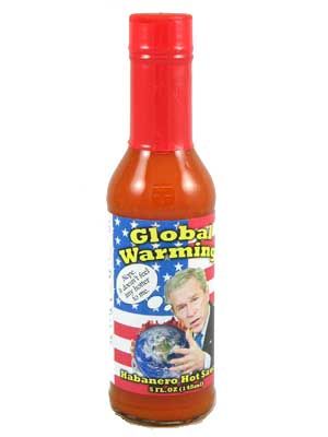 Globale Erwärmung Habanero Chilisauce