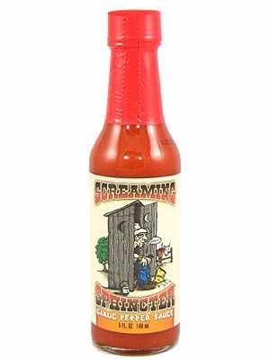 Schreiender Sphinkter Knoblauch Chilisauce, 5oz