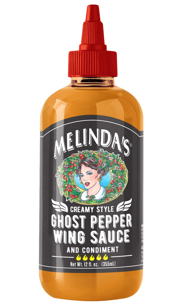 Melindas cremige Stil Ghost Pfeffer Wing Sauce