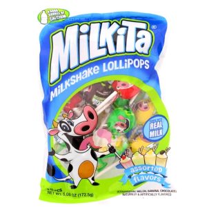 milkita – Milchshake-Lutscher – verschiedene Geschmacksrichtungen – 15 Stück – 172,5 g