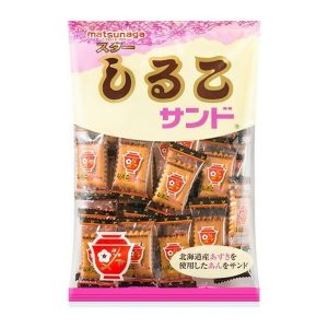 Matsunaga, Shiruko Sand, Azuki Geschmack Biskuit, , japan – 160g