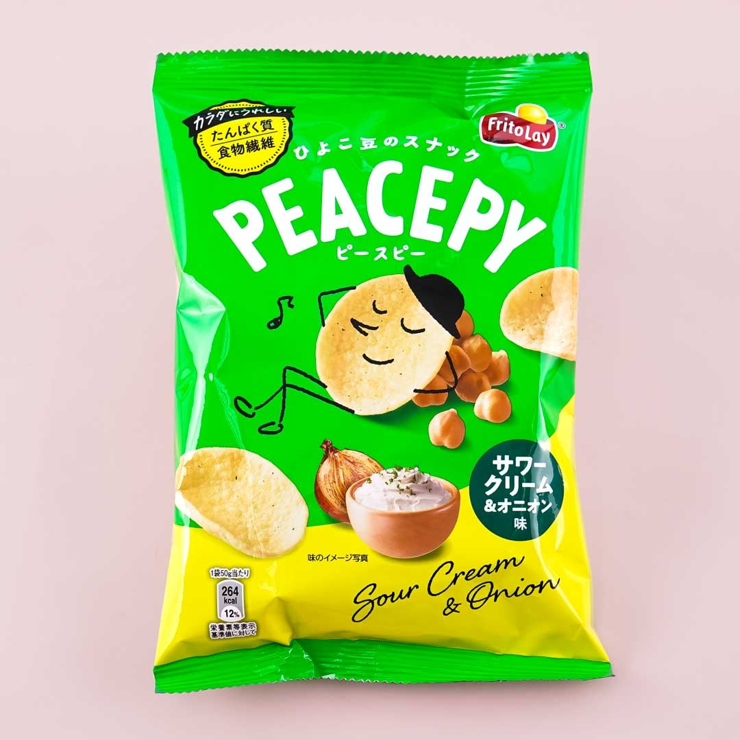 Frito-Lay Peacepy Kichererbsen Chips – sauer Creme & Zwiebel