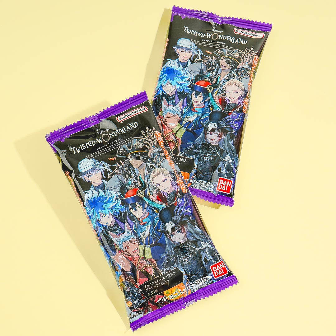 Twisted Wonderland Twin Waffel Packung mit Sammlerkarte