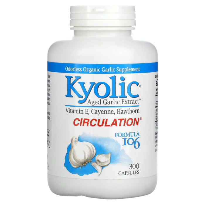 Kyolic Formel 106, 300 Kapseln – Packung mit 1