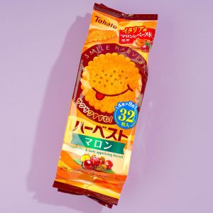 Tohato Smile Harvest Super Thin Biscuit Beutel – Kastanien