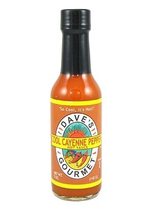 Daves coole Cayenne Chilisauce, 5oz