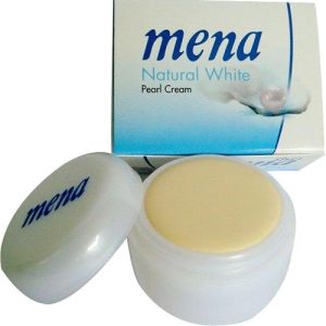 Mena natürliches Weiß – Perlcreme (blau) – 3 g
