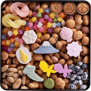 Ginza Kikunoya FUKIYOSE Traditional Japanese Kekse & Süßigkeiten Sortiment – tokyo sakura Mall – 340g