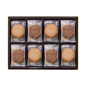 Godiva Japan, 2 Kinds Keks-Sortiment, 30 Stück in einer Schachtel, für Geschenk