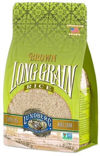 Lundberg Brauner Langkornreis, 32 oz