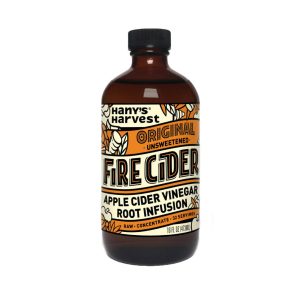 Original Fire Cider ( Flaschen mit ungesüßtem Apfelcider-Essig-Wurzel-Infusion – 6 x – 16oz