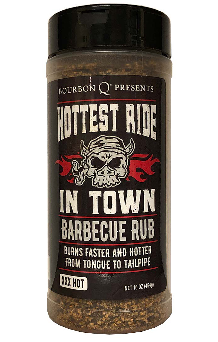 Bourbon Q heißeste Fahrt in der Stadt Grill Rub