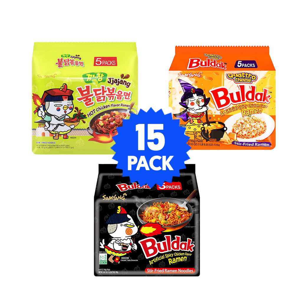 Buldak Featured Bundle (15 Packungen)
