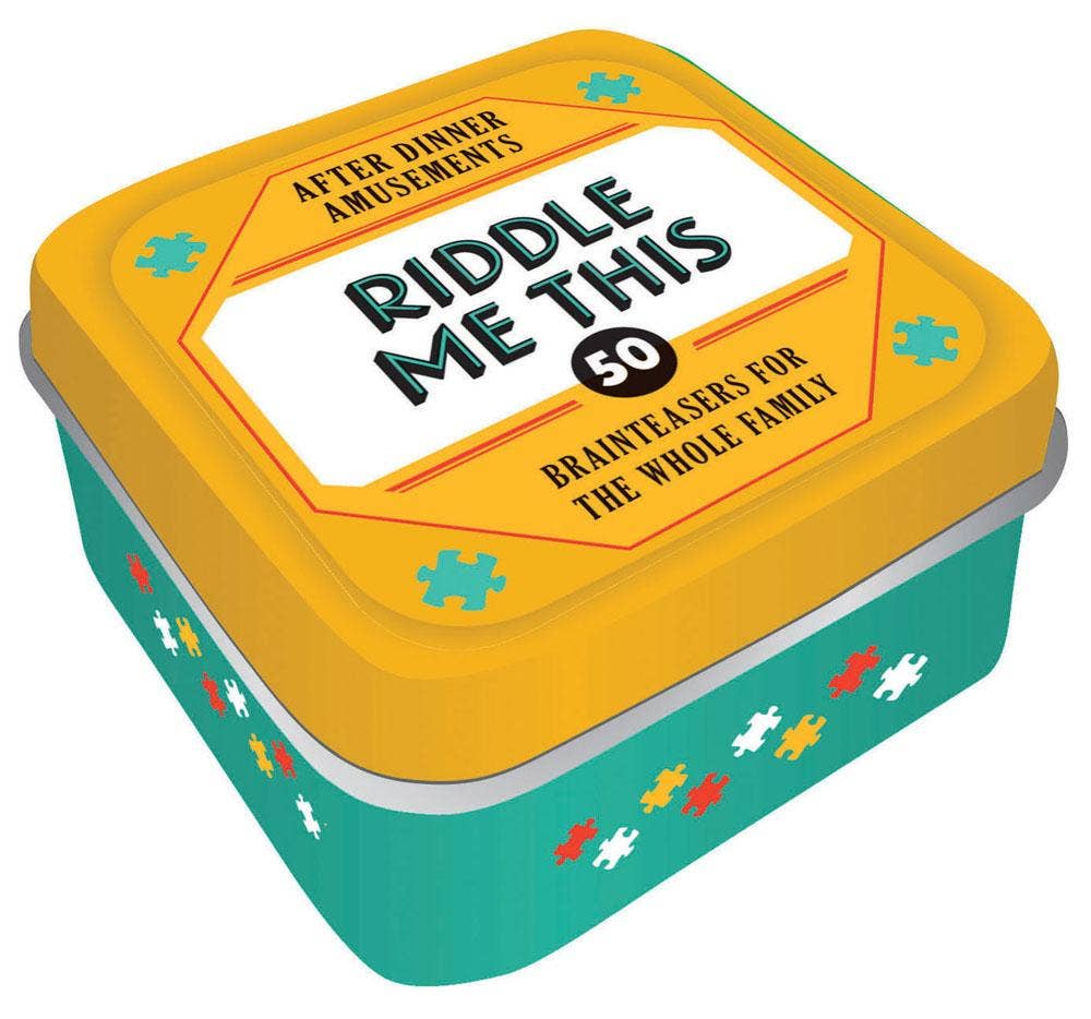 Chronicle Books – Nach dem Abendessen Amusements: Riddle Me This
