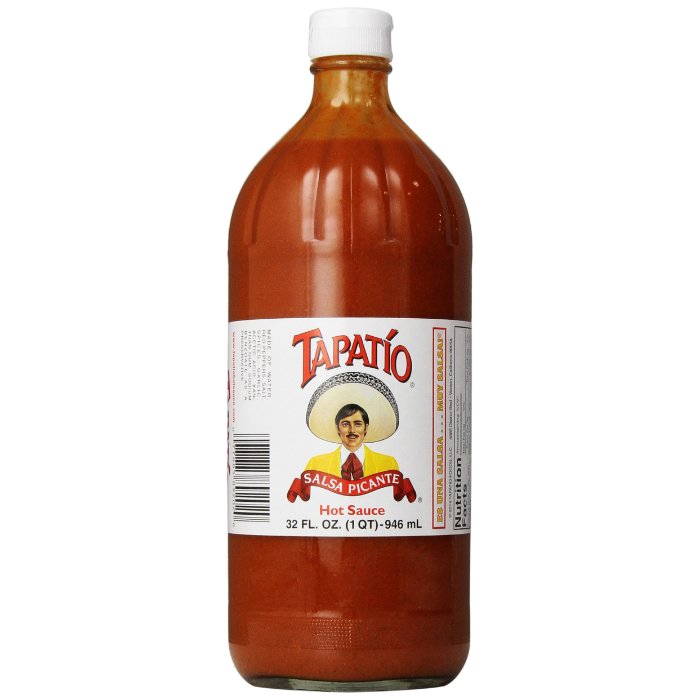 Tapatio Salsa Picante 32 Oz – Packung mit 12 Stück