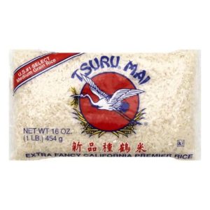 Kokuho – Tsurumai weißer extra-fancy Reis, 16 Unzen – Packung mit 12 Stück