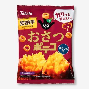 Poteco Kartoffelring Snacks – geröstete Süßkartoffel