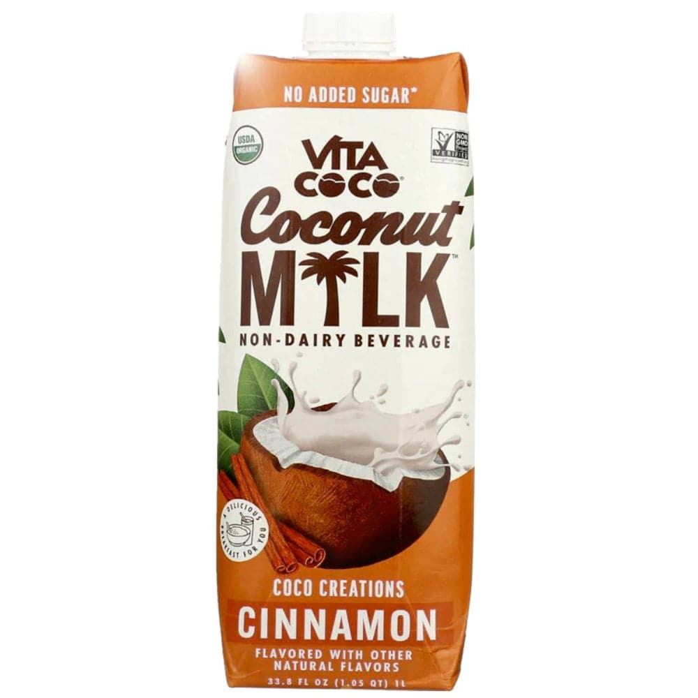 Vita Coco – Kokosmilch Zimt, 1 L – Packung mit 6 Stück