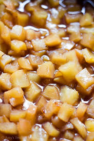 Apfelkuchen Füllung