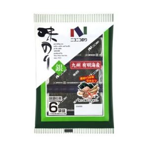 Nikonikonori, Ajigin, 6 packs in 1 Tasche, gewürzte Algen