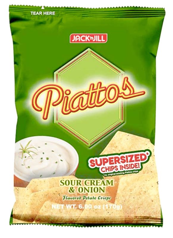 J&J Piattos sauer Creme 6oz