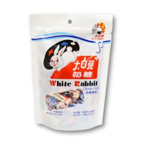 weiße Kaninchenzucker Milch Süßigkeiten