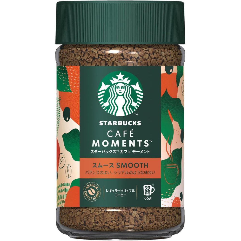 Starbucks Japan Cafe Moment glatt 65g 32 Portionen Mittlerer Braten – Tokyo Sakura Mall