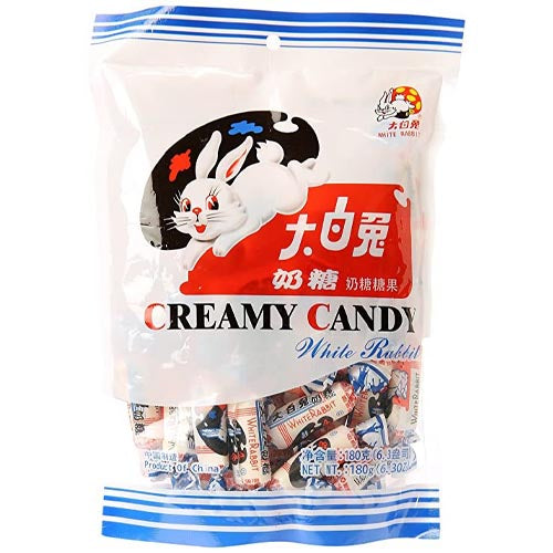 weißes Kaninchen – cremige Süßigkeiten – 180 g